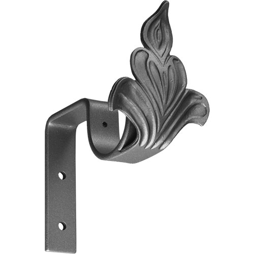 Bracket with Leafed Accent