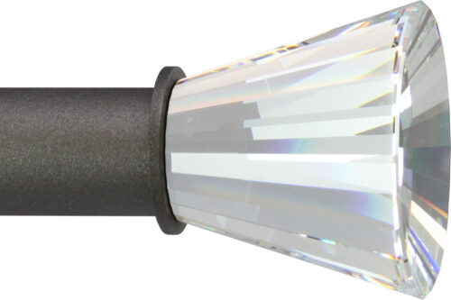 Crystal Radiance finial for small rods
