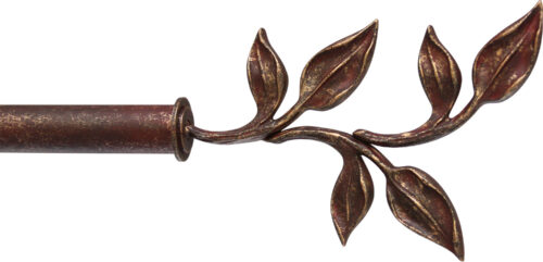 Forged Leaves Finial