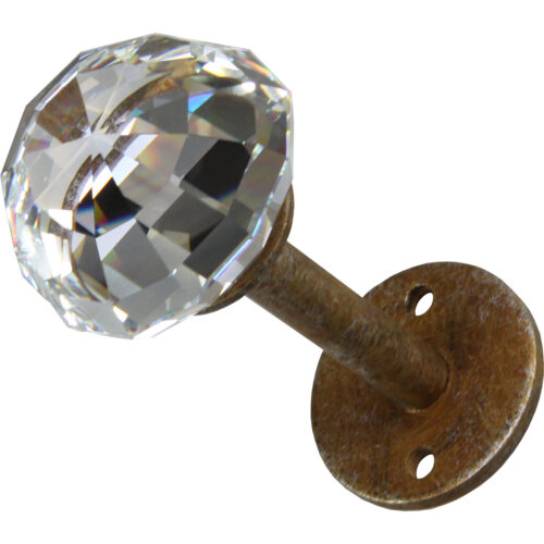 Crystal Strato-Sphere Post Mount with Versailles finish