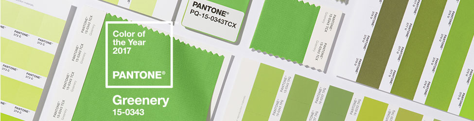 Pantone Color of the Year is Greenery